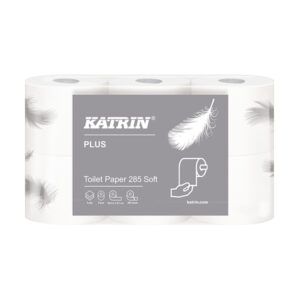 Toiletrulle Katrin Plus Soft hvid