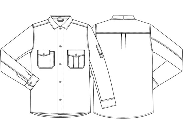 Outdoor Kokke-/servicejakke - Image 4