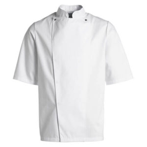 Chefkokkejakke med korte ærmer