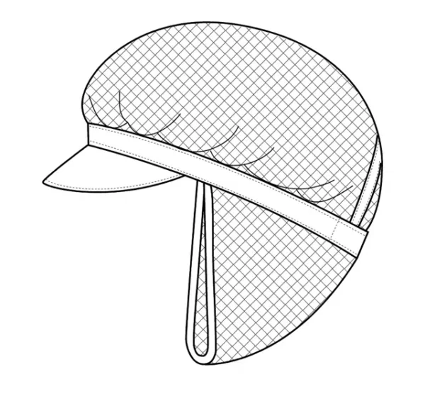 Hårnet Kasket med velcro