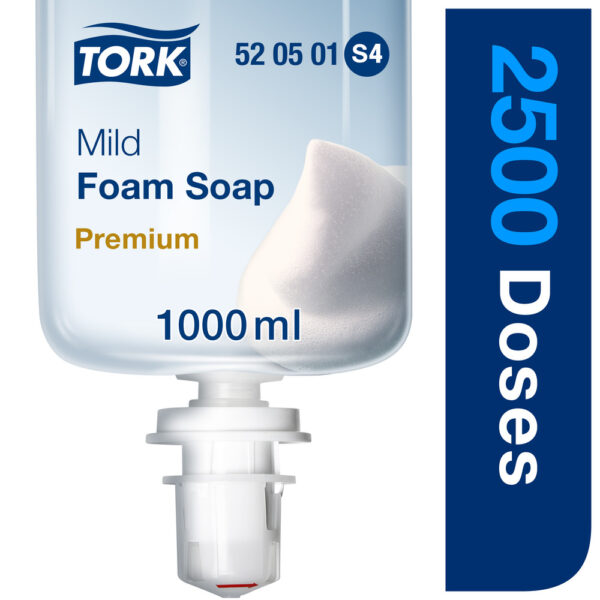 Skumsæbe Tork Premium Mild S4