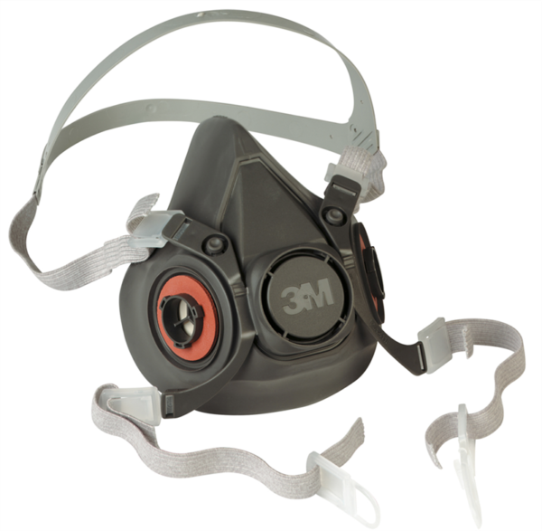 3M™ Halvmaske 6200 gummi