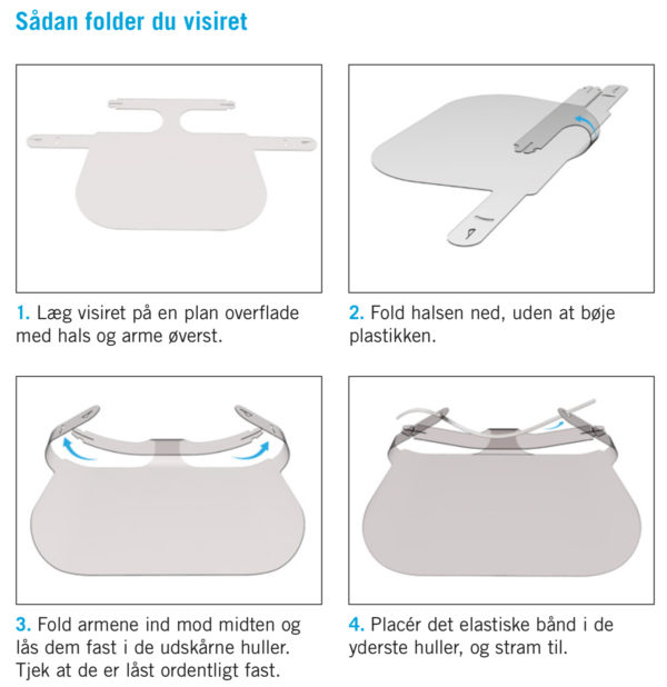 Engangsansigtsvisir, model VI-05 CE - mærket. - Image 2