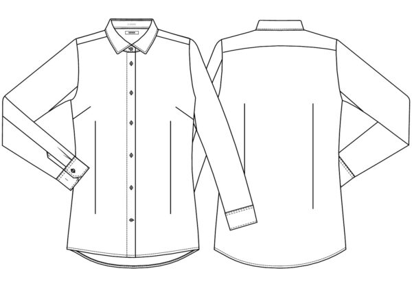 Dameskjorte - Modern Fit - Image 2