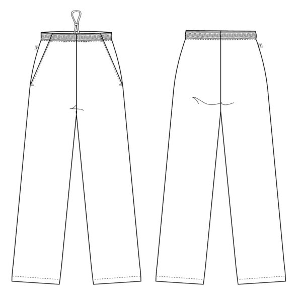 Sorte Unisex Joggingbuks - Image 2
