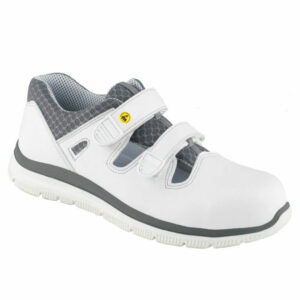 Hvid Sandal med velcro Euro-Dan Dynamic