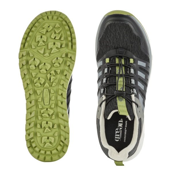Green Comfort Herre Sko Track n` Trail Theo - Image 2